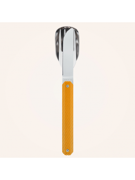 Set de couverts Akinod "12h34" Aluminium orange