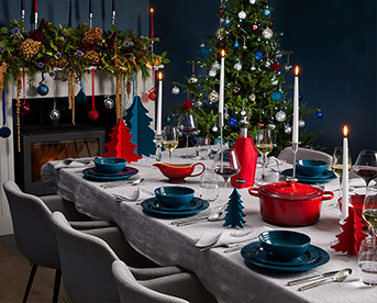 faire une belle table de Noël